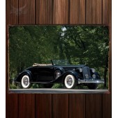 Металлическая табличка Packard Twelve Coupe Roadster 528